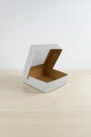 Caja flexi 53 13x13x4 con visor BLANCO