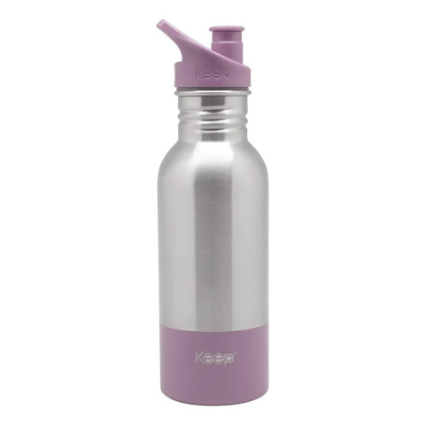 Botella Keep Caramañola Aluminio 600ml Violeta