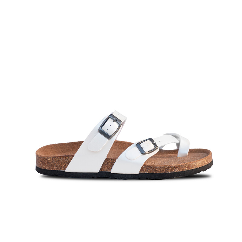 Sandalia de dama Panama Jack OFF WHITE