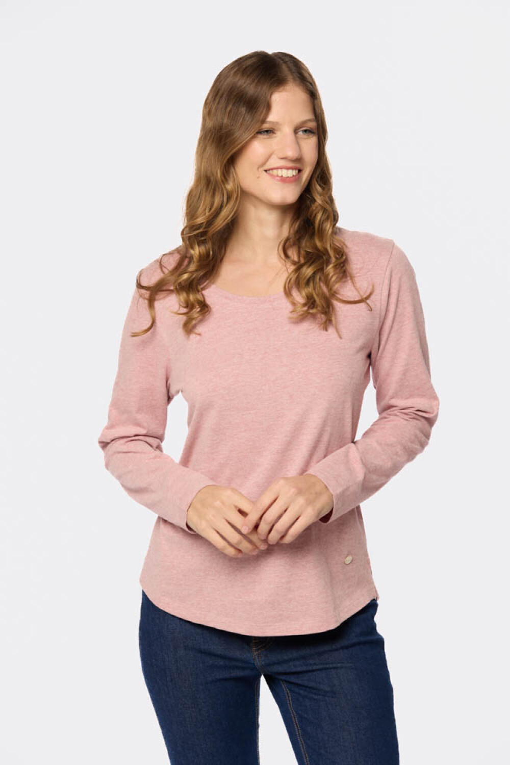 REMERA BÁSICA DE ALGODÓN Rosado