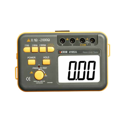 Telurímetro digital 2000 OHM 3 picas 4105A VC4105