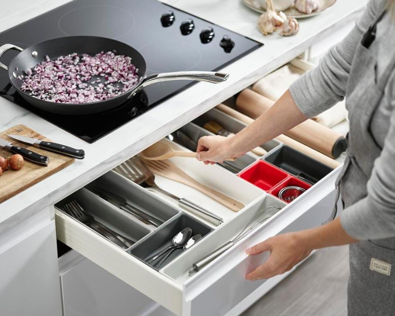 Set Organizador Modular para Cajones Joseph Joseph Duo – 10 Piezas Set Organizador Modular para Cajones Joseph Joseph Duo – 10 Piezas