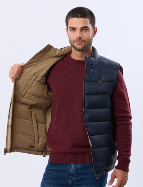 CHALECO REVERSIBLE ACOLCHADO Beige