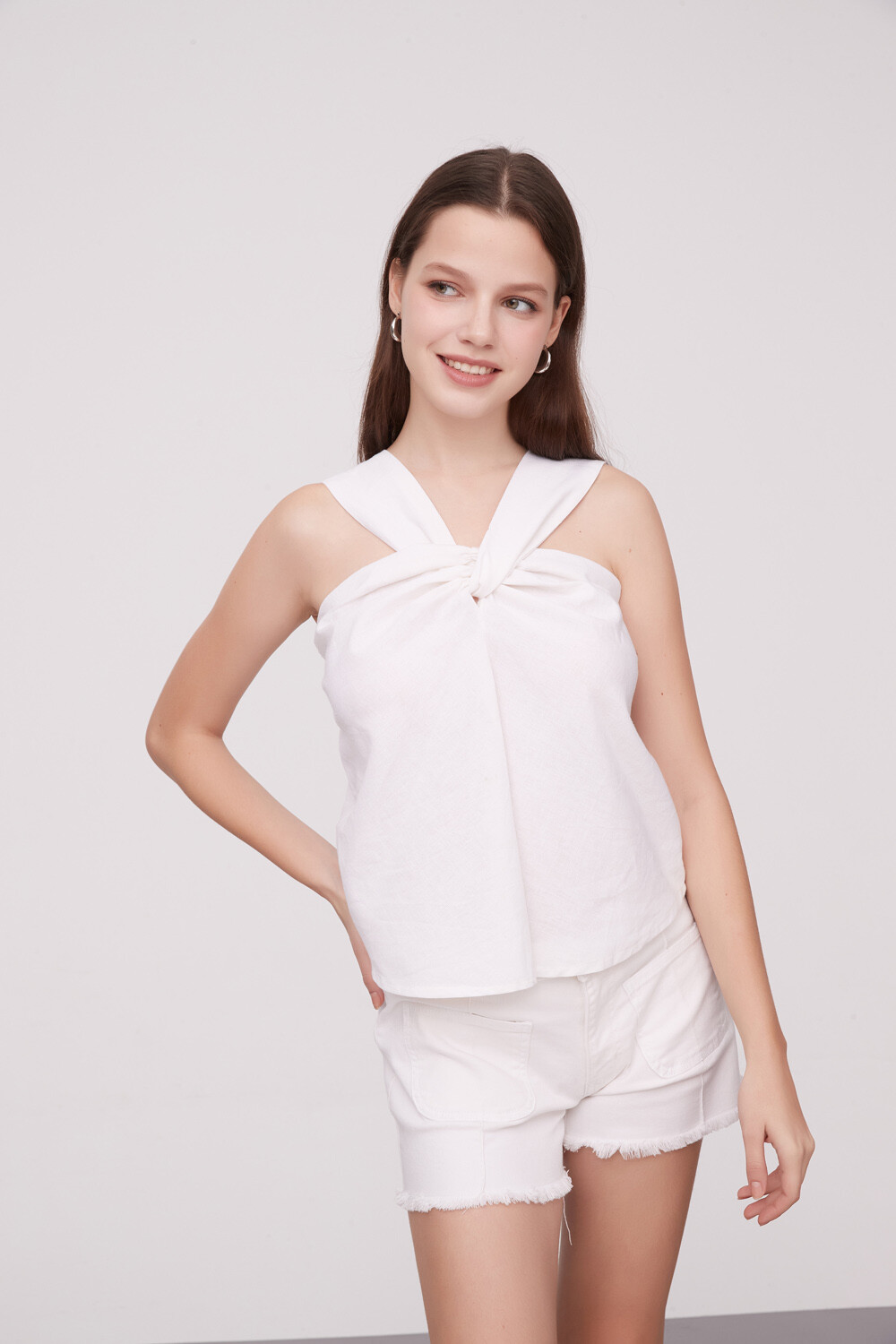 Tops Flouerpo Blanco