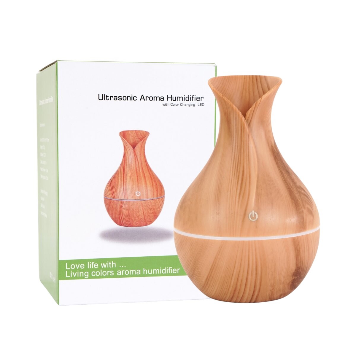 Humidificador difusor carga USB 
