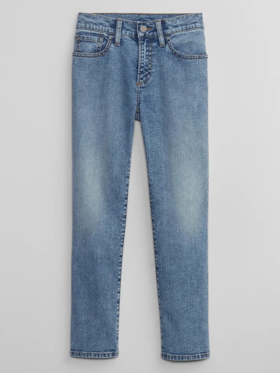 Jean Straight Niño - Dark Wash 