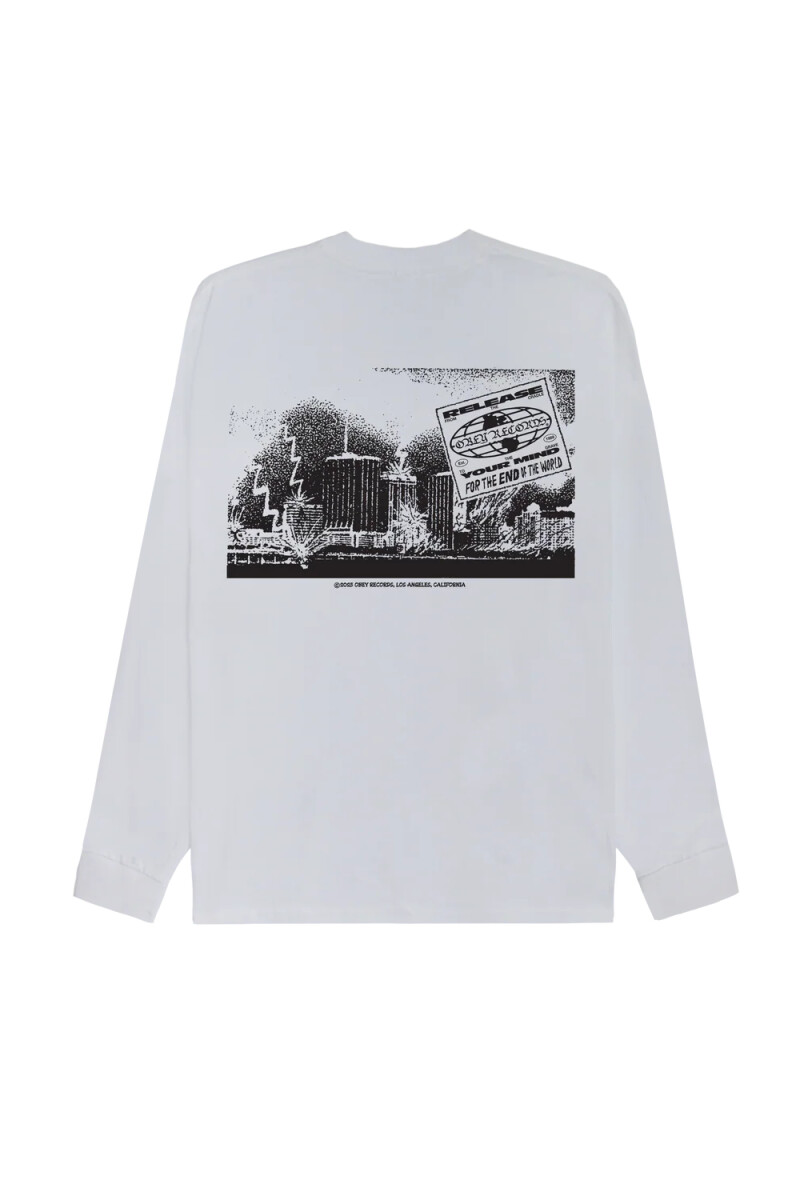 OBEY RELEASE YOUR MIND Blanco