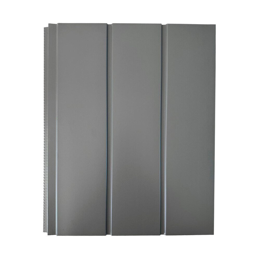 REVESTIMIENTO METAL SIDING MODELO GRIS PLOMO Revestimiento Metal Siding Modelo Gris Plomo