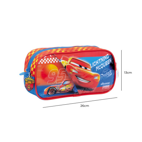 Cartuchera Infantil Cars Con Rayo Mc Queen De 26x13 Cartuchera Infantil Cars Con Rayo Mc Queen De 26x13