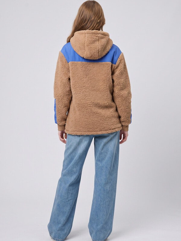 CANGURO S/C ELLES ( SHERPA ) RUSTY Caramelo