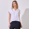 Blusa Saten BLANCO