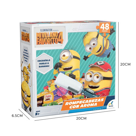 Puzzle Infantil 48p Aroma Banana Mi Villano Favorito 4 Puzzle Infantil 48p Aroma Banana Mi Villano Favorito 4