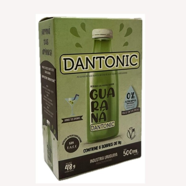 Refresco en polvo GUARANÁ DANTONIC 48 g Refresco en polvo GUARANÁ DANTONIC 48 g