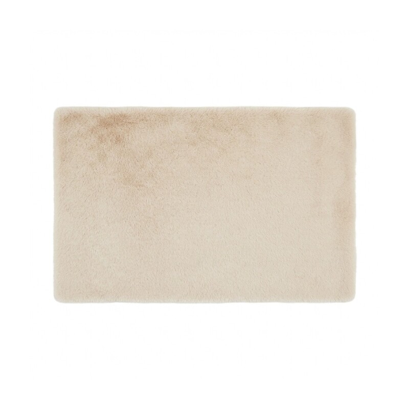 ALFOMBRA FELPUDA BEIGE 50X80CM Unica
