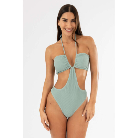 Trikini milan tex Verde acqua