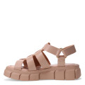 Sandalias de Mujer Bottero de tiras c/velcro Marrón - Marrón Claro