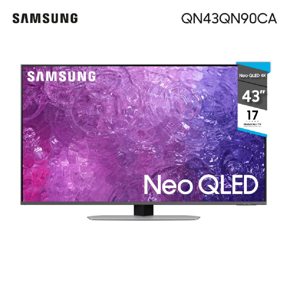 Smart TV NEO QLED Samsung QN43QN90BA 43” UHD 4K + Barra de Sonido de Regalo 