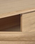 Aparador Lenon 200 x 86 cm de madera maciza y chapa de roble