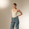 Pantalon Danisa Azul Grisaceo