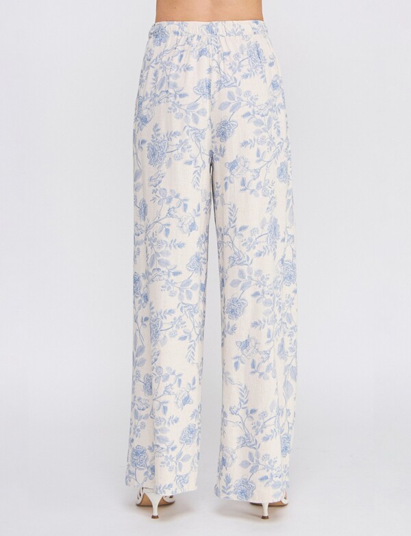 Palazzo De Lino Estampado MULTI/AZUL