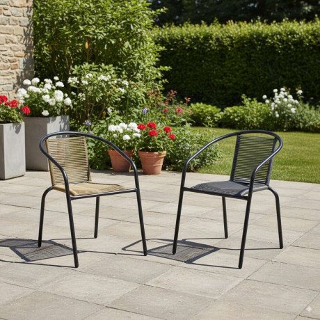Silla de Rattan New Beige