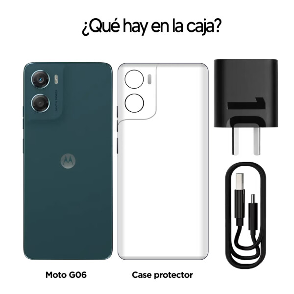 Motorola G06 Dual Sim 128gb 4gb Ram + Reaglo AZUL