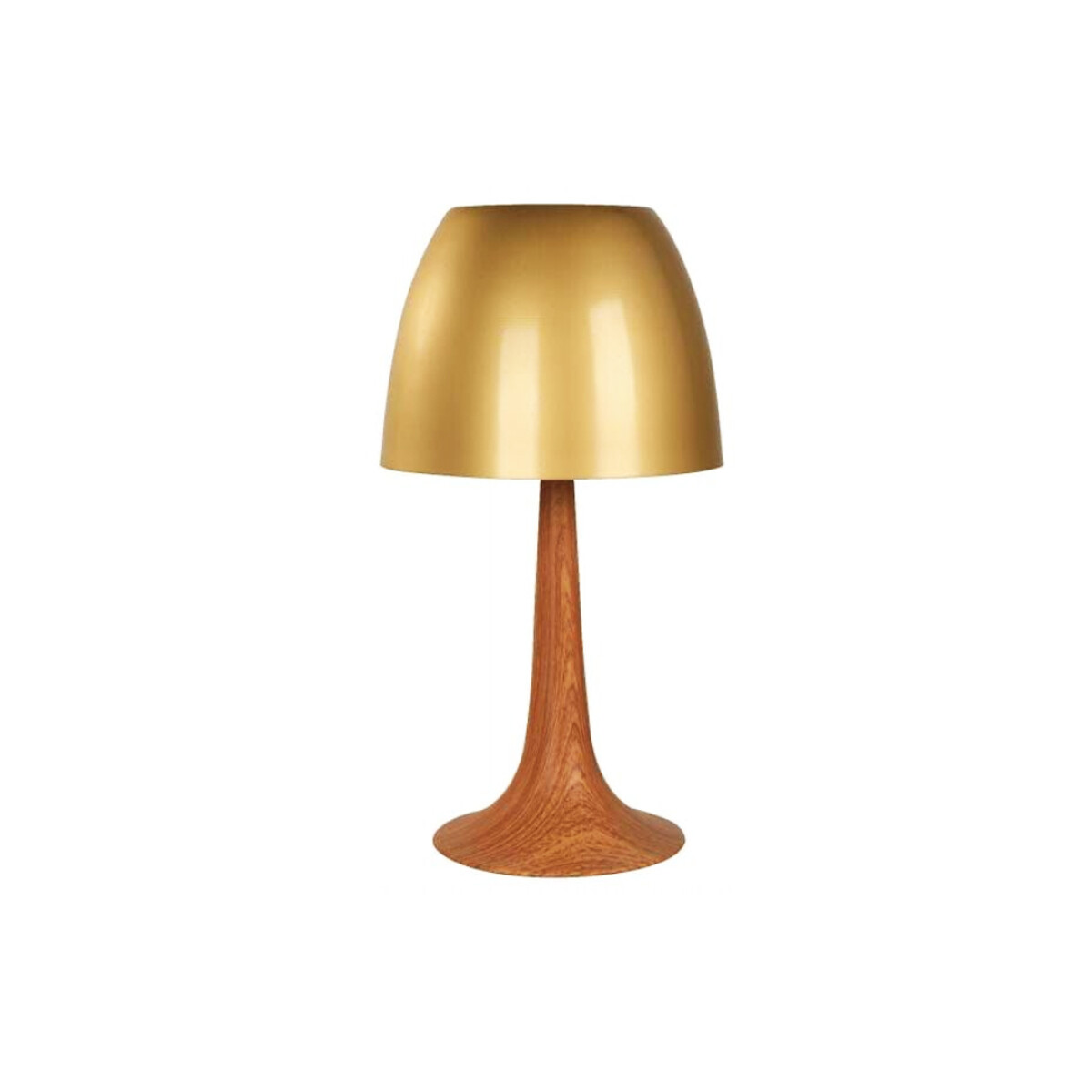 Lámpara de mesa Dorada/Madera E27 