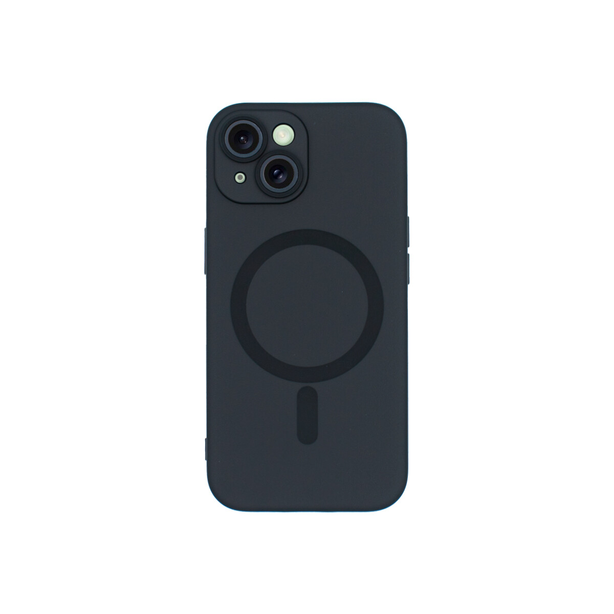 Protector iPhone 15 Plus color negro con MagSafe 