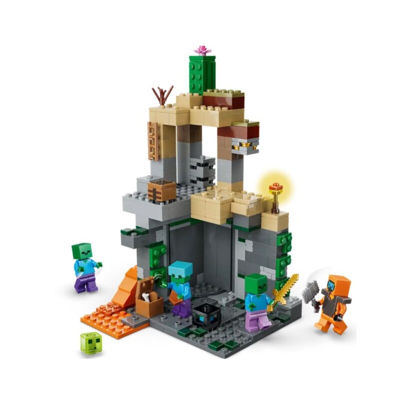 Lego Minecraft La mazmorra de zombies 284 pcs 8+ Lego Minecraft La Mazmorra De Zombies 284 Pcs 8+