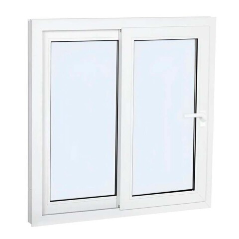 Ventana de PVC Blanco 150 X 200 Puerta Corrediza Aislante Ventana de PVC Blanco 150 X 200 Puerta Corrediza Aislante
