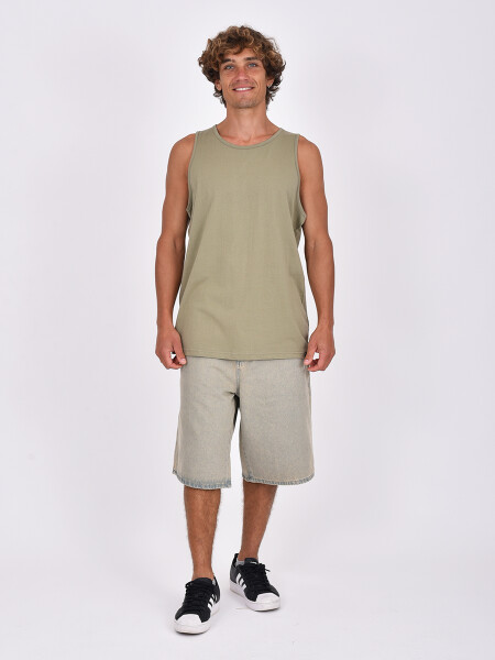 MUSCULOSA EDEN VERDE MILI