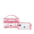 Set/3 Necessaire Oreiro Rosado