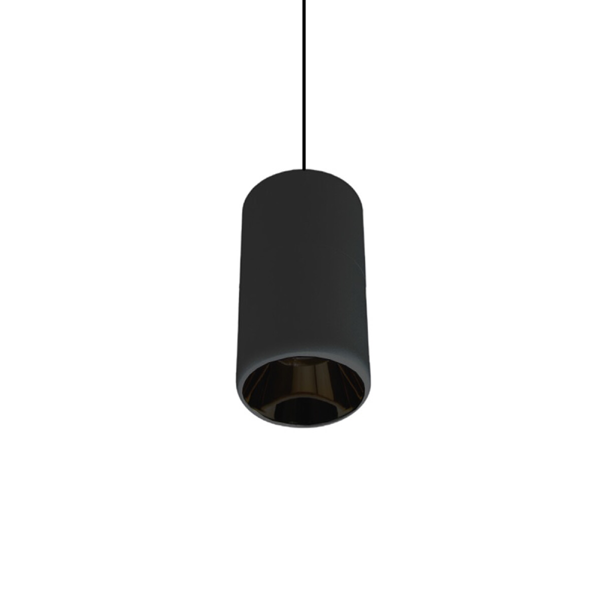 Lámpara colgante ROUND 70 negro GU10 42 20cm - MN1582 