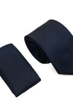 Corbata con Pañuelo AZUL