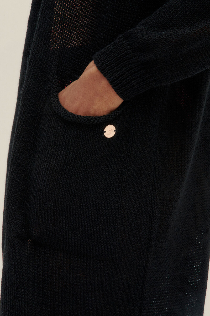 LU CARDIGAN Black