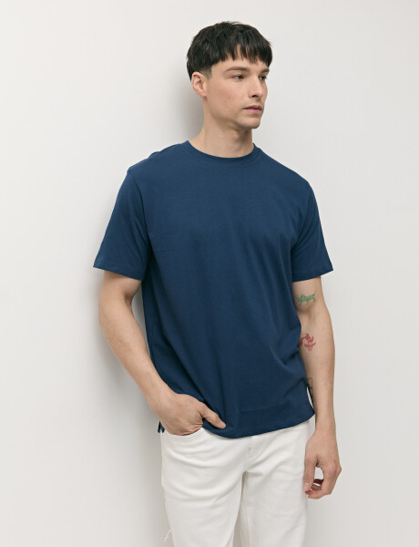 520290 T-SHIRT HARRY Azul Piedra