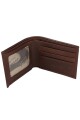 Billetera de cuero Marrón