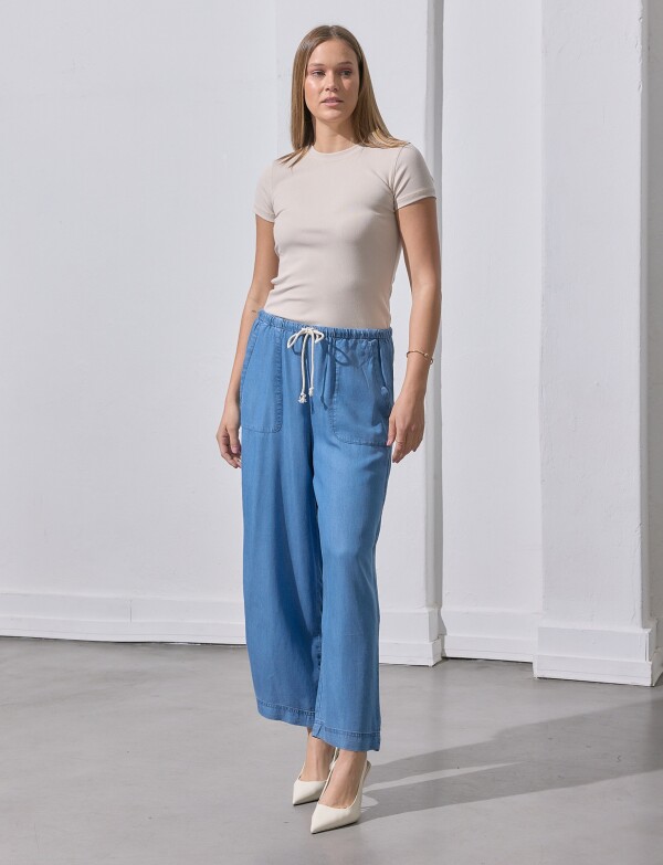 Pantaon Lyocell Wide Leg JEAN