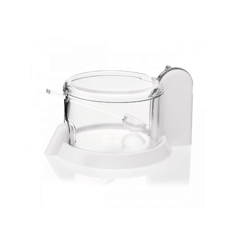 CONTENEDOR BCO MULTIUSO C/TAPA Y CUCHARA FORMECASA CONTENEDOR BCO MULTIUSO C/TAPA Y CUCHARA FORMECASA