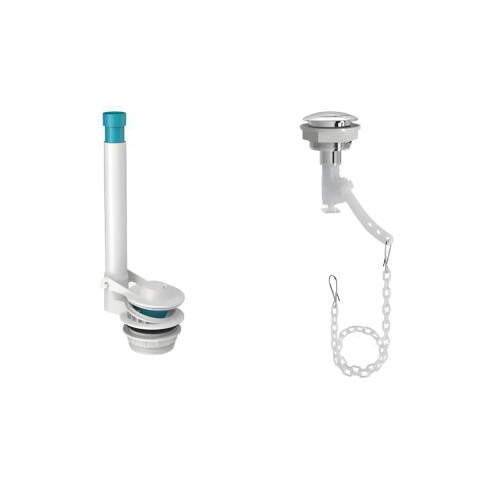 Válvula de descarga con botón simple Deca Válvula De Descarga Con Botón Simple Deca