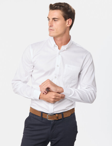 CAMISA LISA SPORT Blanco