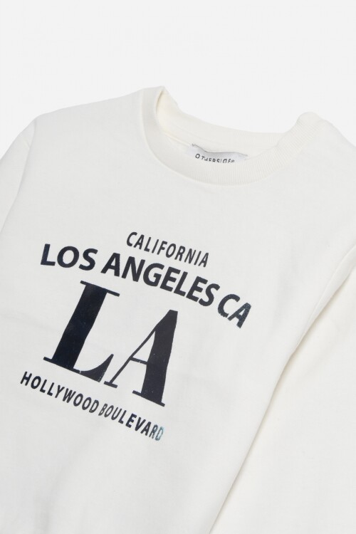 Buzo estampado CRUDO