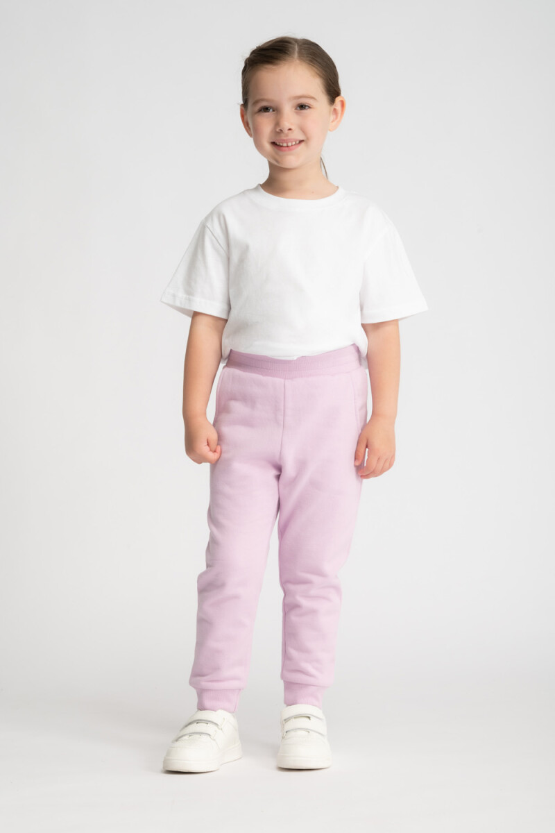 Pantalón jogger deportivo - Lila 