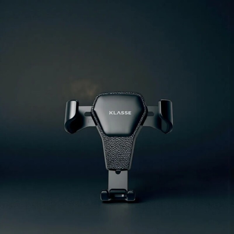 Soporte de celular para auto Klasse | Ajuste automático | Color negro Soporte de celular para auto Klasse | Ajuste automático | Color negro