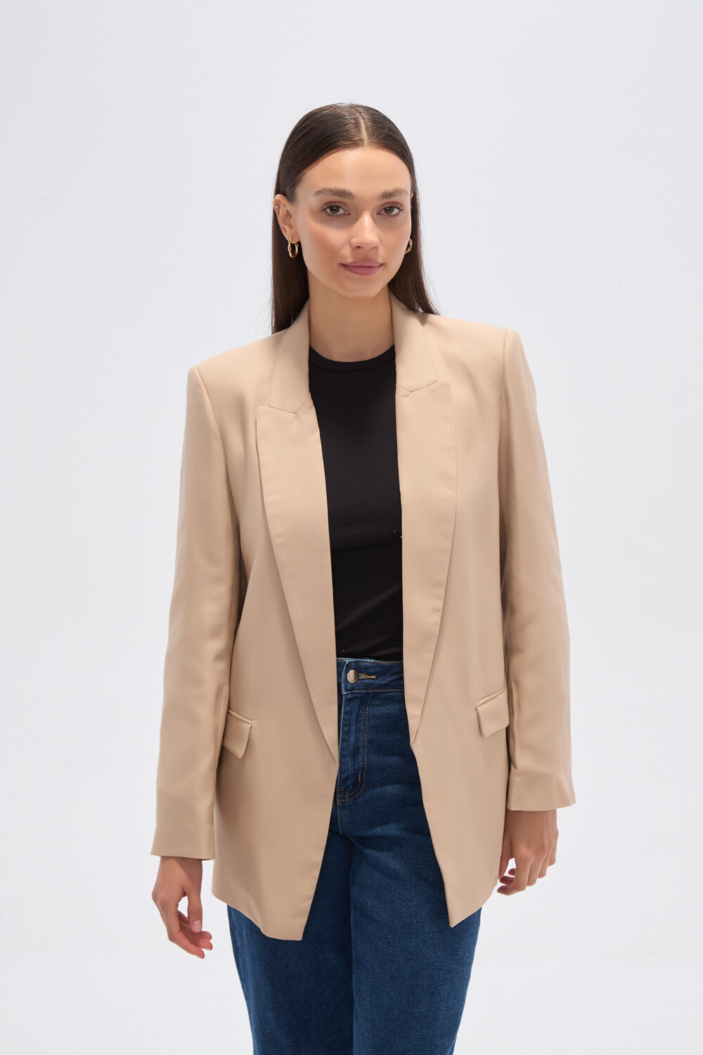 Blazer Jueves Beige Oscuro