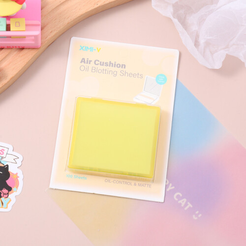 Papel Facial Absorbente 3 En 1 - 100 Hojas - Amarillo Papel Facial Absorbente 3 En 1 - 100 Hojas - Amarillo