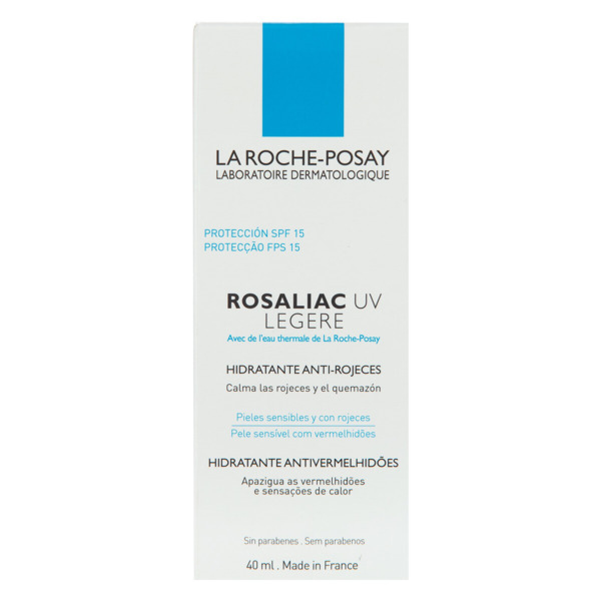 La Roche-Posay Rosaliac UV Légère 40ml – Hidratación y Protección para Piel con Rosácea