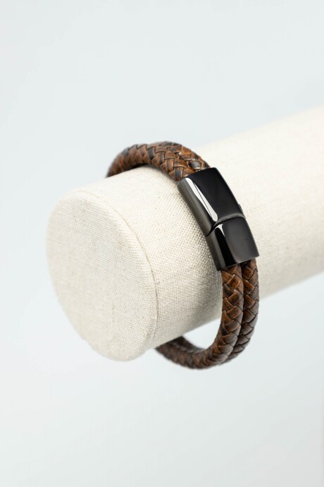 Pulsera cuero Tostado