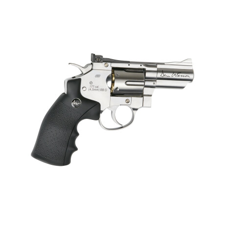 Revólver Dan Wesson 2,5" Full Metal - 4.5mm a CO2 Cromado