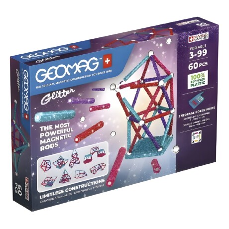 Juego paneles reciclados glitter 60 piezas Juego paneles reciclados glitter 60 piezas